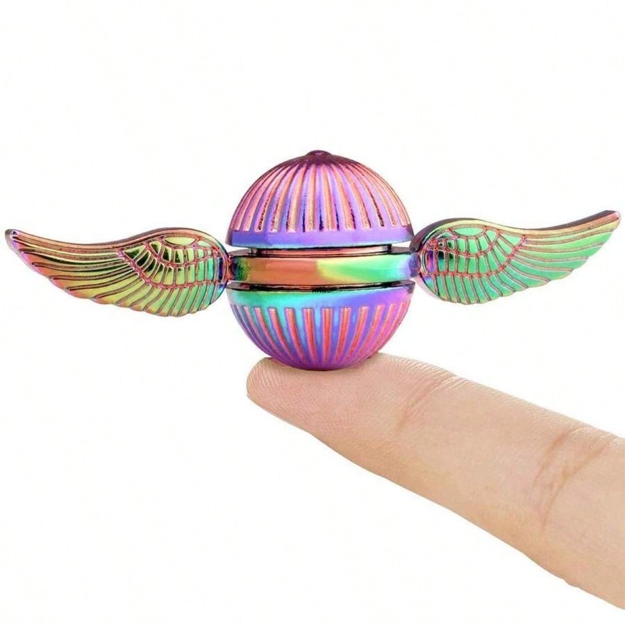 Magic Fidget Spinner: Stress Relief And Concentration Toy Improve Concentration Perfect Halloween, Christmas Gift