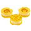 Lot de 3 bobines nylon Stanley Fatmax - STZST121693-XJ - 9m - 1,6mm - pour coupe-bordures