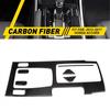 Carbon Interior Fiber Shift Gear Panel Trim Covers Decal For Honda Accord 13-17