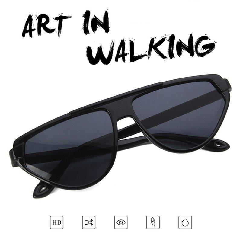 Buy [June Specials]Triangle big box sunglasses Retro Sunglass Driving