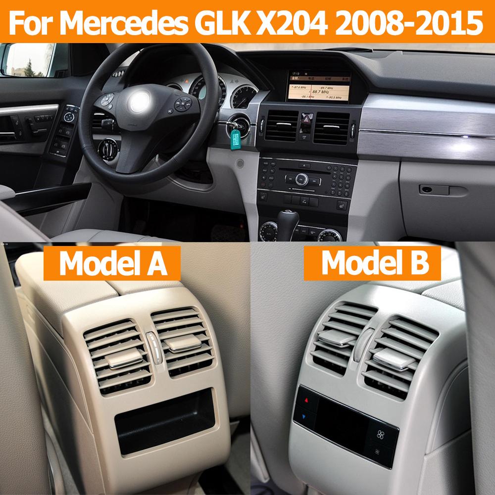 Car Interior Rear Console Air Conditioner Ac Vent Grill Outlet Cover For Mercedes Benz GLK 204 GLK220 GLK250 GLK300 GLK350