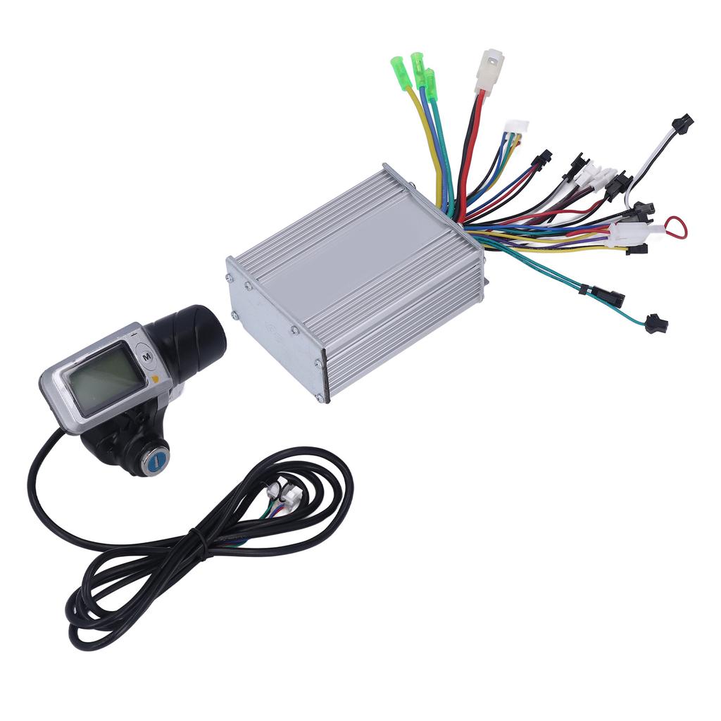 Electric Bicycle Controller Kit 36V 48V 450W Brushless Motor Controller LCD Display Speed Control Throttle Grip Kit