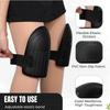 2Pcs Protective Knee Pad EVA Foam Working Soft Padding Workplace Safety Self Protection Sport Kneepads for Gardening Cleaning