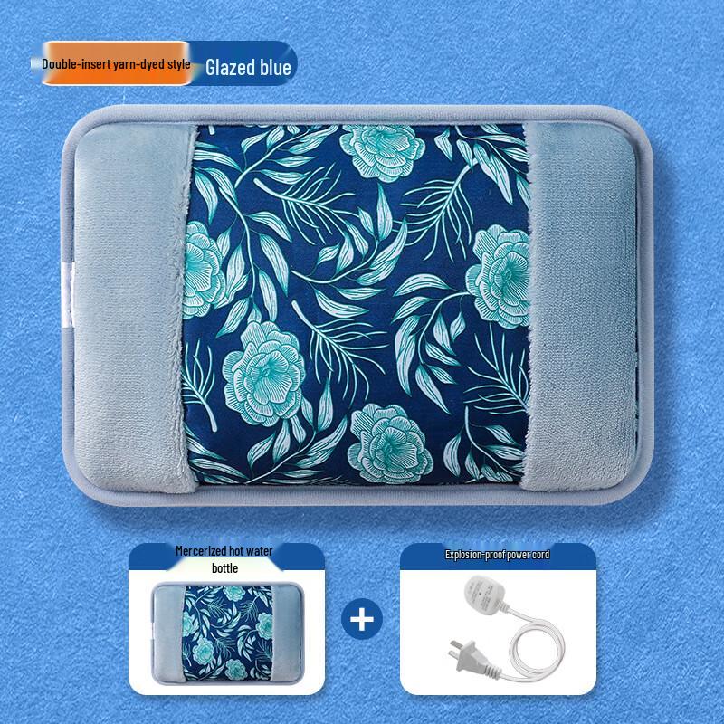 OIMG Chinese Style Rechargeable Hot Water Bottle & Hand Warmer