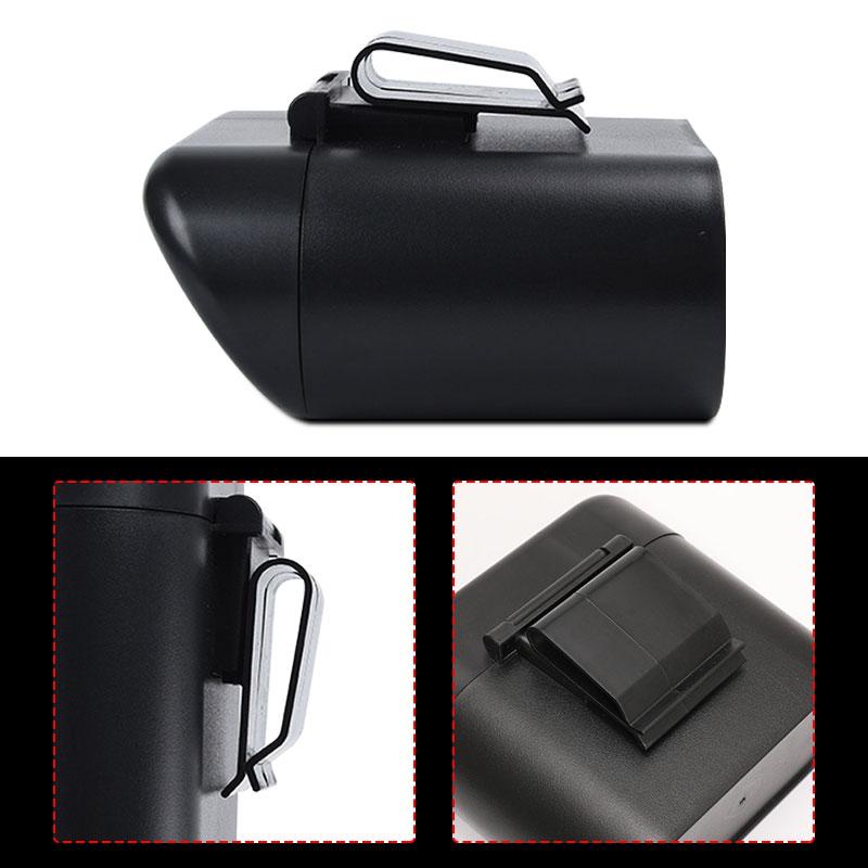 Car Vehicle Case Storage Box Black ABS Square Pressing Trash Can For Volkswagen B5 B6 B7 T4 T5 Golf 4 5 6 7 Polo Passat Tiguan Jetta Gol