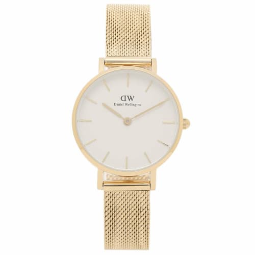 

Daniel Wellington Petite Evergold 28mm Quartz Watch for Men and Women, White Gold, DW00100350