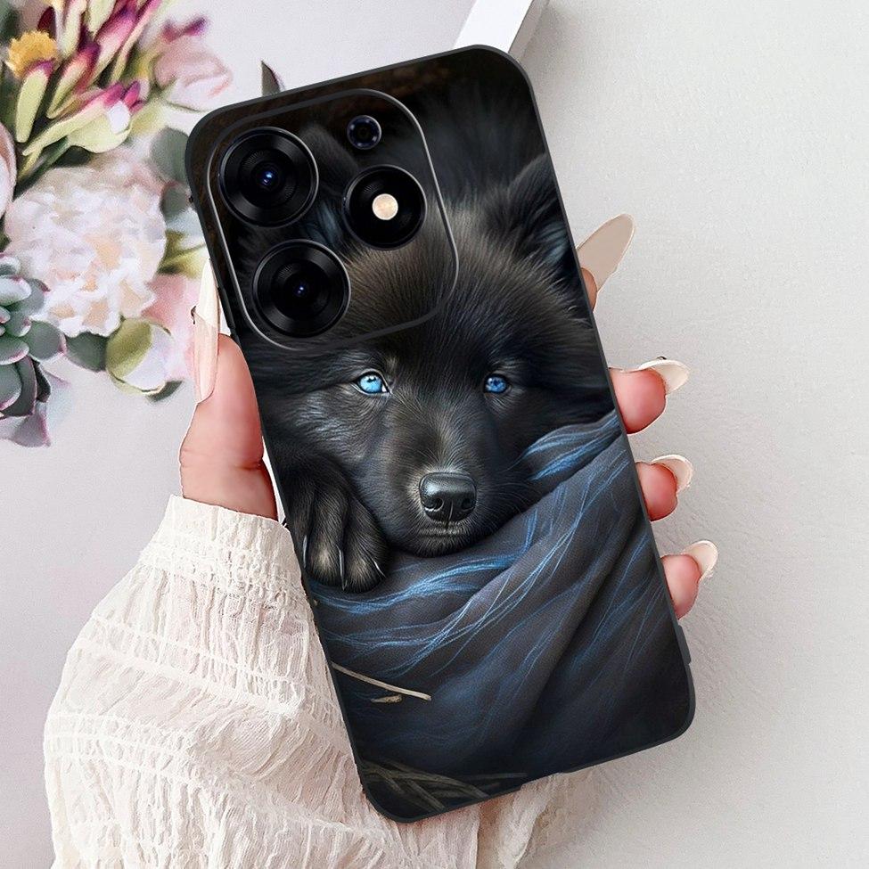 For Tecno Spark 10 Pro Case KI7 Silicone Cute Fashion Flower Cool Painted Soft Back Cover For Techno Spark 10 Pro Phone Case K17