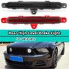 For Ford Mustang 2010-2014 AR33-13A613-A AR3313A613A Rear Brake Lights Assembly 3RD Third Brake Stop Light Black