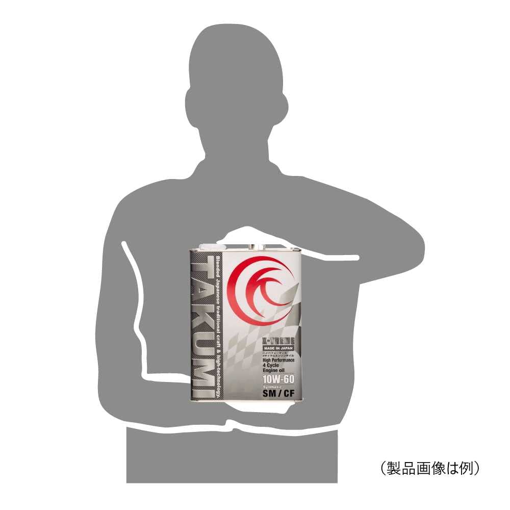 Takumi Motor Oil (Aktjapan) TAKUMI Motor Oil 5W-30 SP/RC GF-6A Engine Oil, 4L, for Gasoline-Powered Vehicles, Synthetic Oil for City Driving