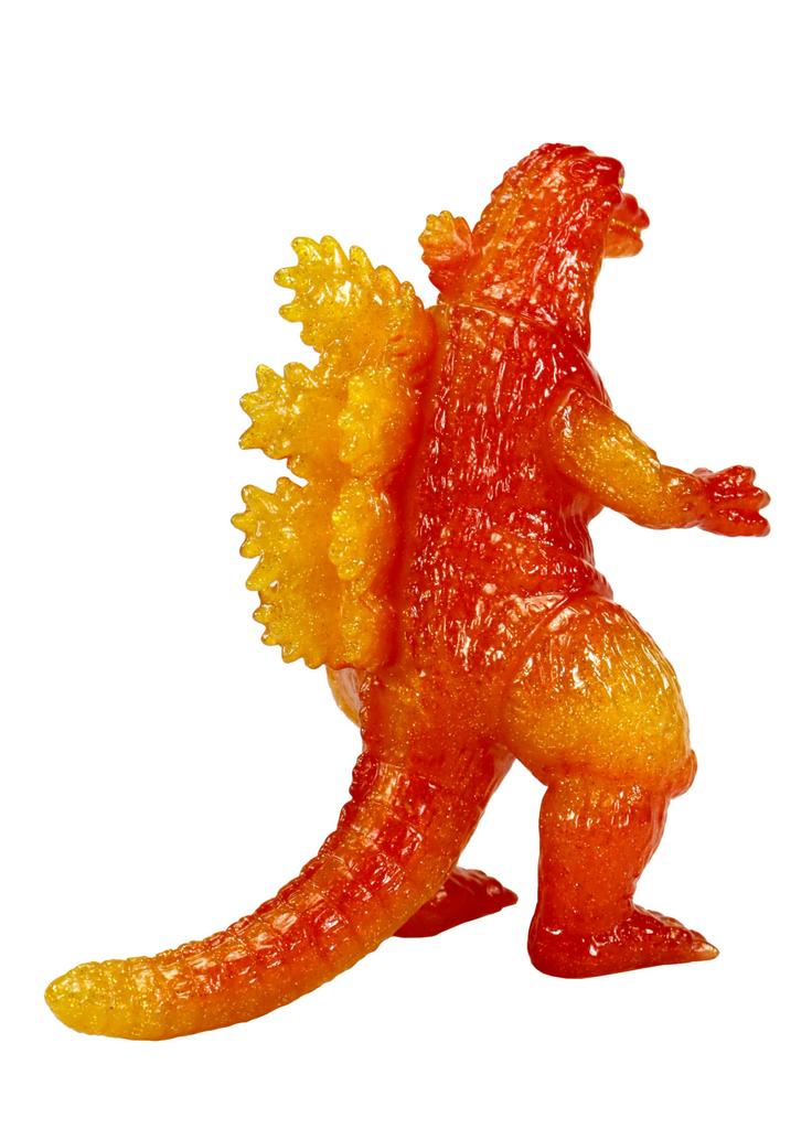 CCP Medium Size Series Godzilla Burning Glitter Approximately 120mm PVC Soft Vinyl Figure [12th] (1995) Ver. Pre-painted