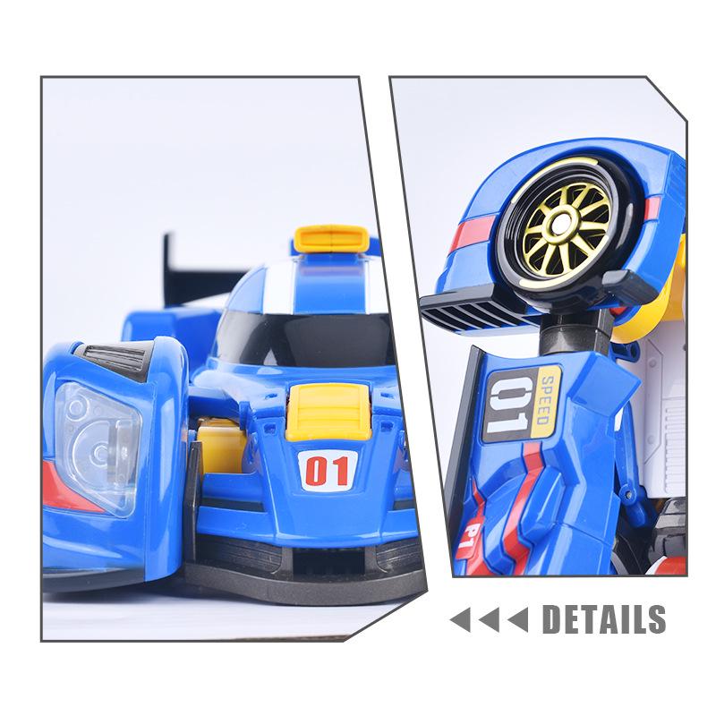 Tobot Warriors Transforming Car Robot Toy - Galaxy Detectives Sonic Thunder for Boys