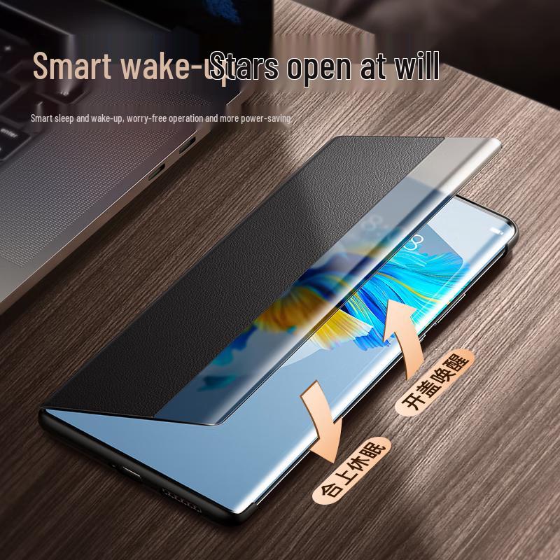 Tianjue Smart Window Flip Leather Phone Case for Huawei