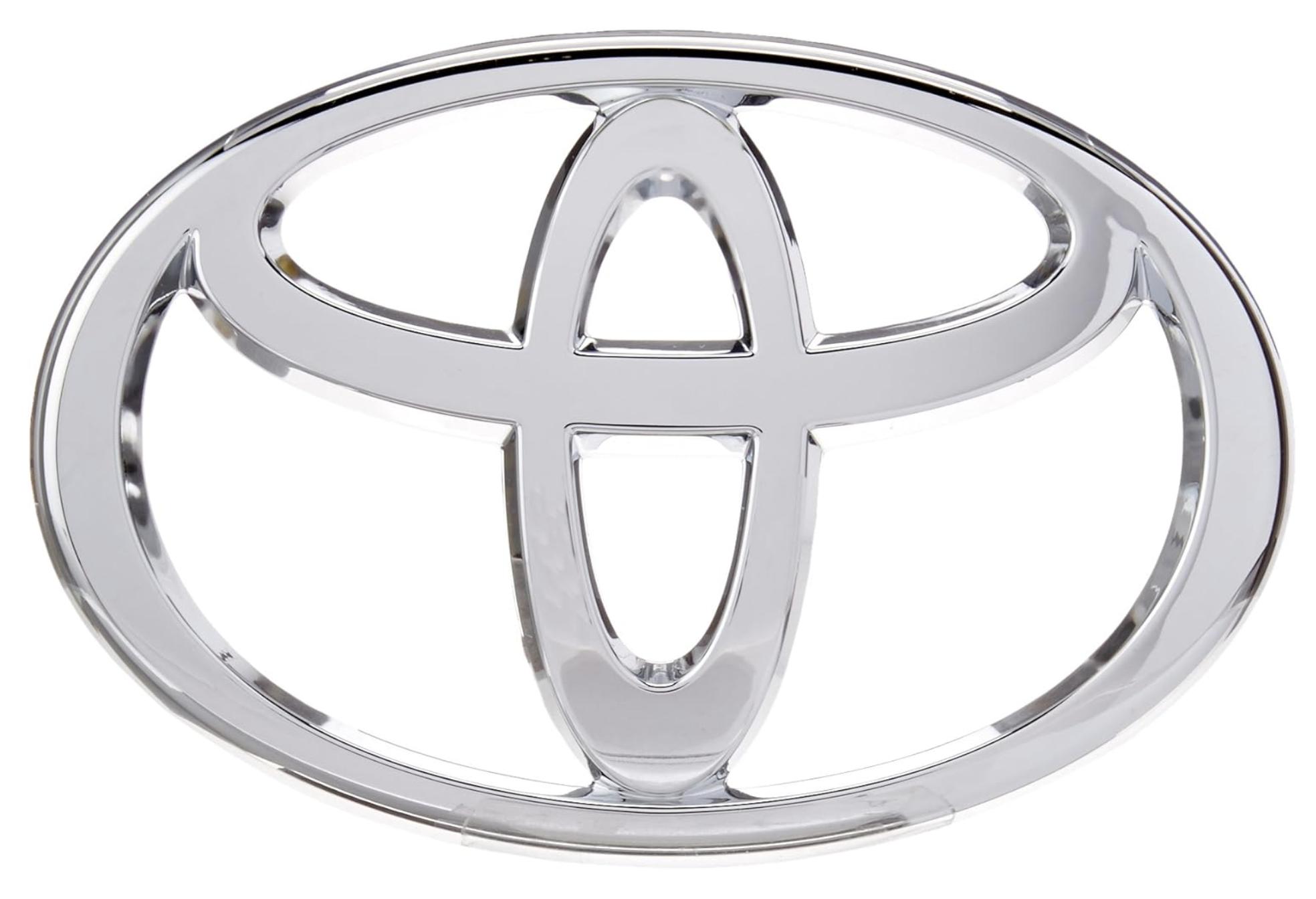 

TOYOTA Genuine 90975-02041 CAMRY Toyota T Emblem Badge Chrome