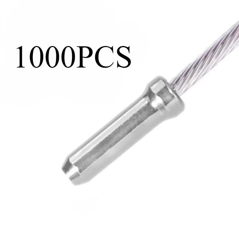 10-1000Pcs Bicycle Line Pipe Tail End Caps Brake Line Derailleur Shift Wire End Caps Tips Mtb Bike Accessories Brake Cable Cap