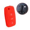 Car Key Case for Volkswagen VW POLO Tiguan Passat B5 B6 B7 Golf Beetle Bora Silicon for Skoda Octavia Key Cover Shell Protector
