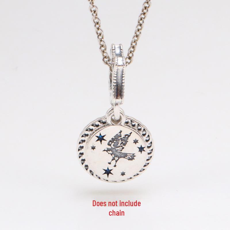 Harry Potter White Bronze Charm Necklace - Women s European & American Style Pendant