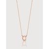 Tuberare Rose Silver Necklace A201Sn9104Rpa 42Cm