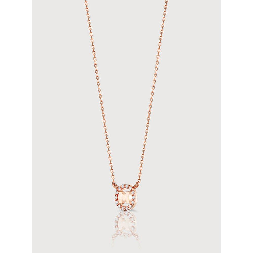 Tuberare Rose Silver Necklace A201Sn9104Rpa 42Cm