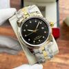 Dijia Tud Klassisch M22010 Business Rautenmuster Automatik Mechanisch Stahlarmband Herrenuhr