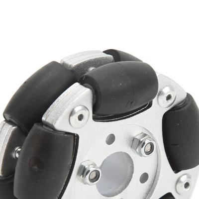 60mm Robot Omni Wheel Aluminium Alloy 360 Degree Rotation Robot Omni Wheel Replacement for Upgrade