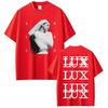 Singer Lux Rosalia Fashion Print Tshirt Men Women Harajuku Clothing Tshirts Shortsleeved Casual Cotton Tshirts Streetwear