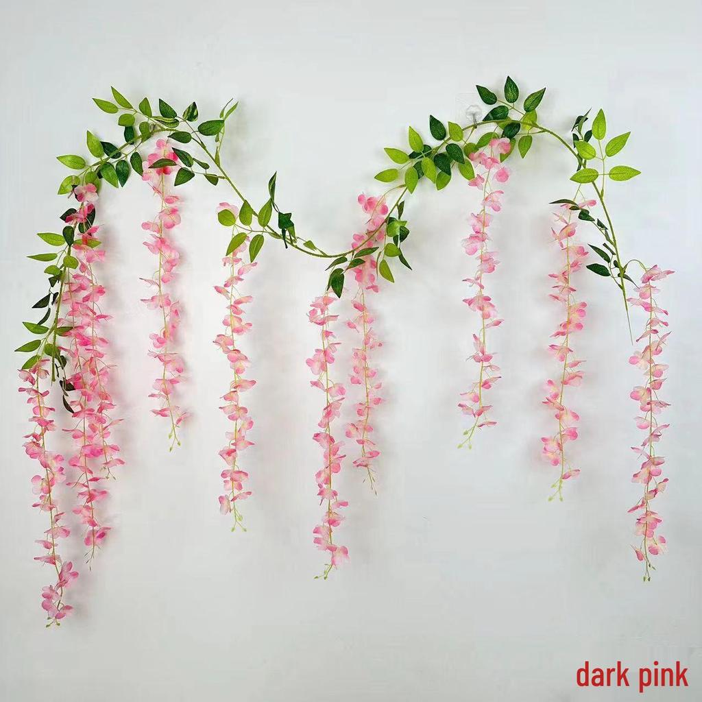 Wisteria Artificial Flower Vine for Decoration