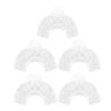 5pcs Moldable Mouth Trays Transparent Teeth Holder Disposable Trays Long Lasting Teeth Trays