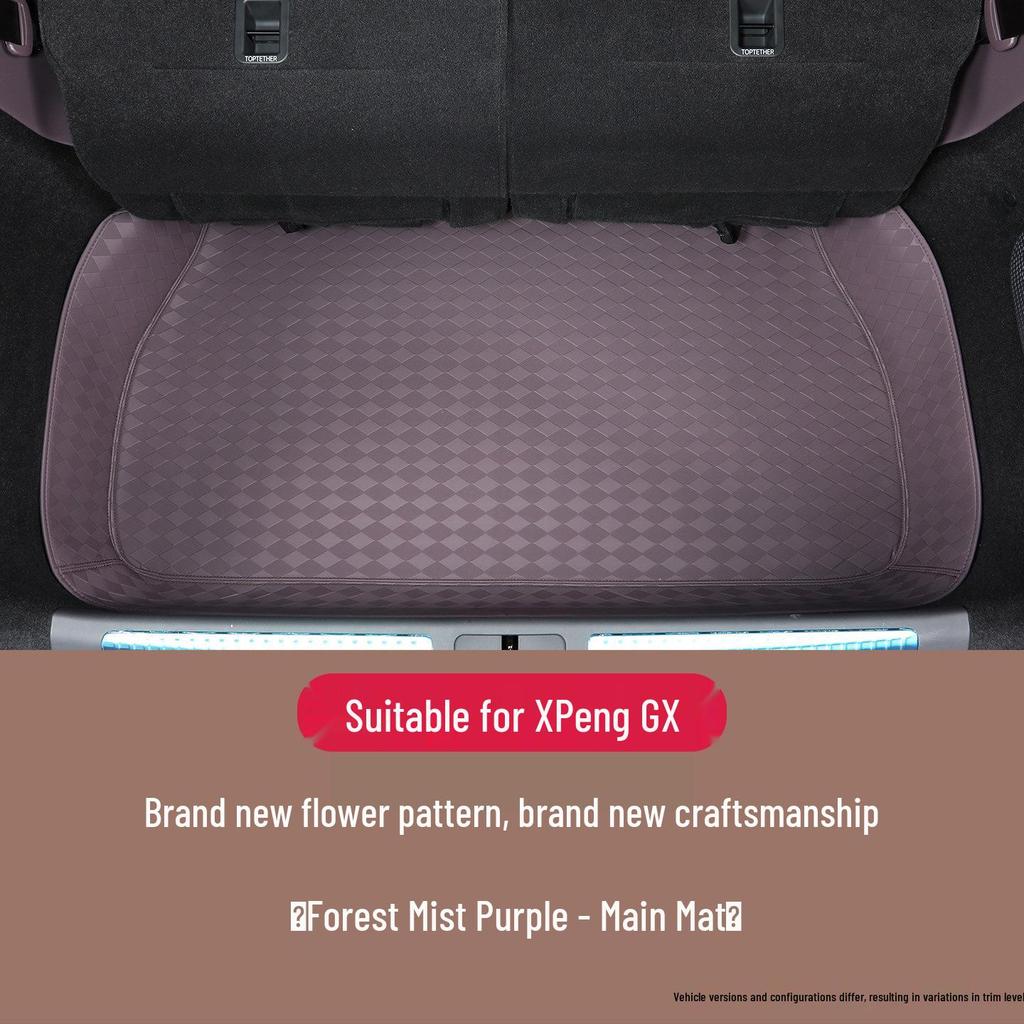 Waterproof Trunk & Seat Back Mat for Xiaopeng GX Extended Range – Full Coverage Interior