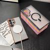 S26u color frame color matching mobile phone case for Galaxy Samsung S25ultra case s24 matte case
