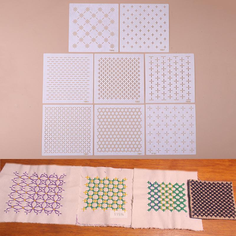 Embroidery Stencils Quilting Templates Set Reusable Pet Traditonal Patterns For Embroidery, Home Decor, Fabric Crafts