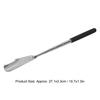 Durable Stainless Steel Shoe Horn Black 17.1x1.1cm Shoe Lifter Shoe Wearing Aid Elderly People Shoe Putting on