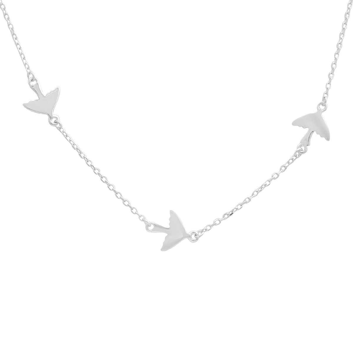 

Silver necklace without stones, item weight 2.9 g (2184027) 40-45cm