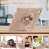 Etui obrotowe z paskiem na rękę dla iPad Air Pro 13 11 2026 M4 2025 M5 M3 2024 M2 Air 4 5 Pro 11 12.9 2018-2022 Wytrzymałe etui z podstawką