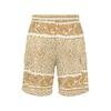 Men's Hawaiian Cargo Shorts Basic Casual Summer Outdoor Shorts