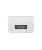 Rockcake Nickel Card Wallet - White