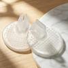 Portable Thong Sandal Toe Protectors Silicone Non Slip Clear Reusable Cushion for Men Women Home Beach Vacation Shopping Walking