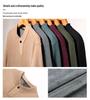 Men's 2025 Winter Plush Thickened V-Neck Sweatshirt - Warm Base Layer