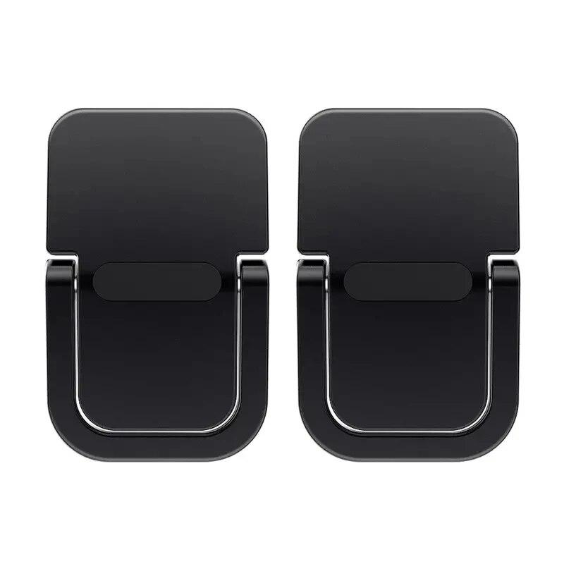 2PCS Portable Self-Adhesive Mini Laptop Stand Invisible Computer Keyboard Stand for Desk, Laptop Feet Compatible with MacBook