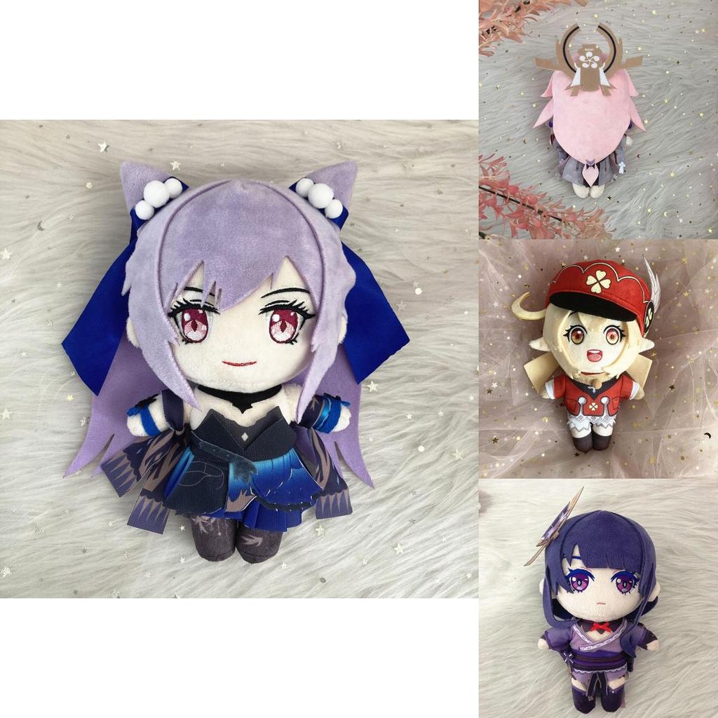 Genshin Impact Plush Toy Scaramouche Gorou Thoma Yae Miko Anime Dolls