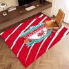 1pc Liverpool FC logo Print Area Rug - Soft, Washable Non-Slip Indoor Mat, Living Room, Home Office Decorative Rug,Office Decorative