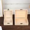 1/3Pcs Rustic Vintage Style Wooden Storage Box With Hinged Lid Keepsake Box Organizer For Trinket Home Decor Crafts Art Hobbies