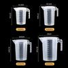 Food Grade Measuring Cup Beaker 500ml 1000ml 2000ml 3000ml 5000ml Plastic with Clear Scale for Cooking and Baking Needs 5 Sold