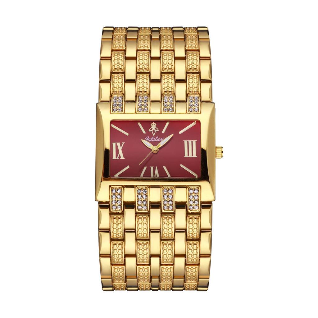Yalalusi Square Dial Ladies Watch Luxury Women'S Watch Diamond Chain Strap Watch Women'S Watch
