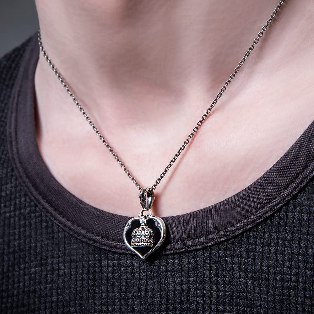 ARTEMISKINGS Crown Heart Pendant AKP0126 Silver accessories for branded silver 925 [Artemis Kings] [Top only] women, jewelry,