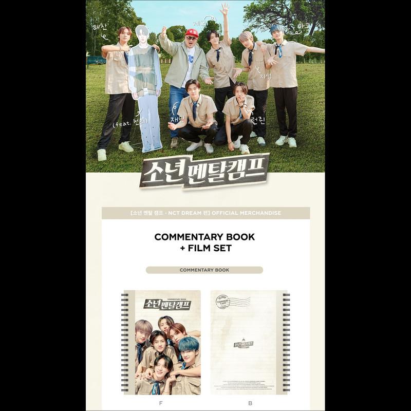 NCT DREAM [Boys Mental Camp] Komentář Kniha + Film Set