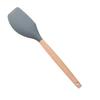 2024 Silicone Spatula Utensils Turner Heat-resistant Soup Spoon Non-stick Spatula Shovel Wooden Handle Cooking Shovel Kitchen Tool