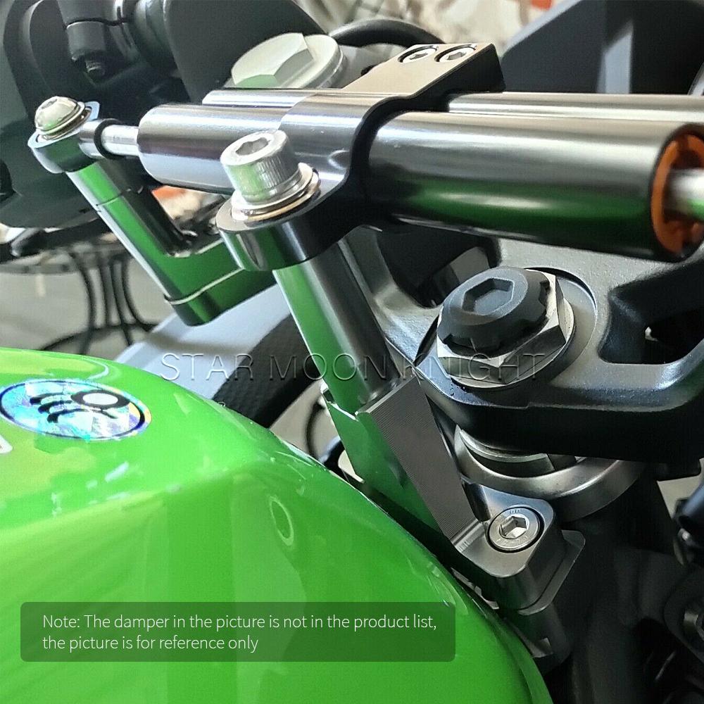 Příslušenství pro motocykly Stabilizace řízení Držák držáku tlumiče CNC hliník pro Kawasaki Ninja 400 Ninja400 EX400 2018-2022