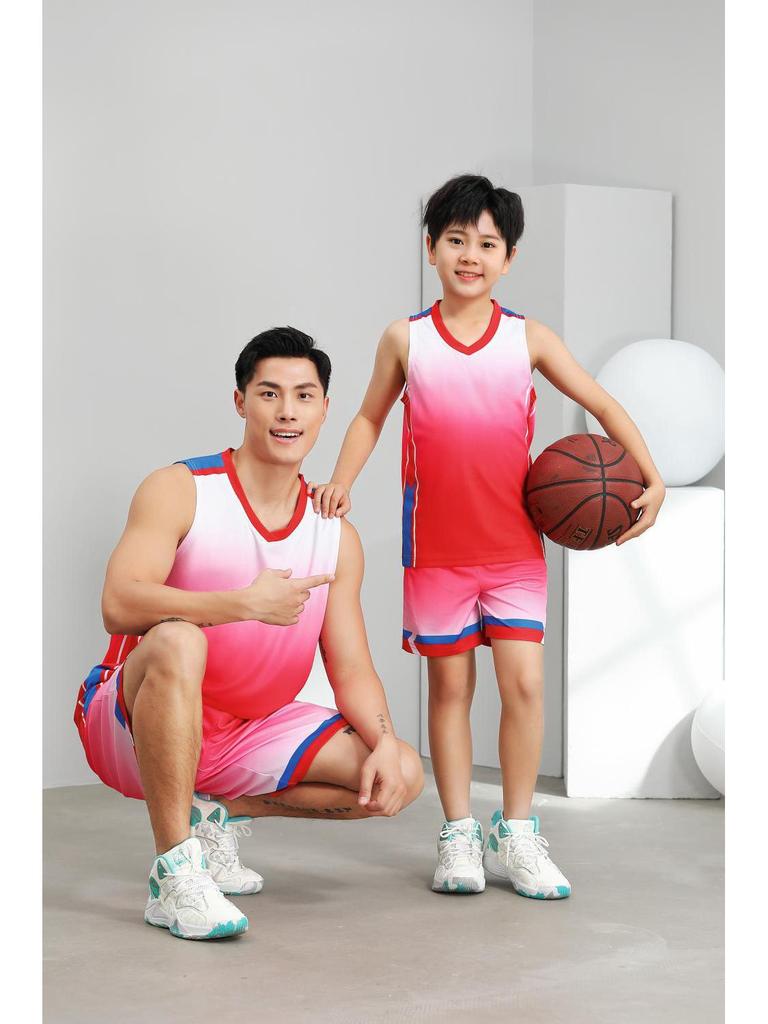 Customizable Men's and Women's Breathable Basketball Training Camp Jersey & Shorts Set