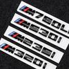 BMW M Series Car ABS Trunk Letter M Logo Badge Sticker for M125i M135i M140i M235i M240i M320i M330i M340i M350i M440i M435i M53 XM2