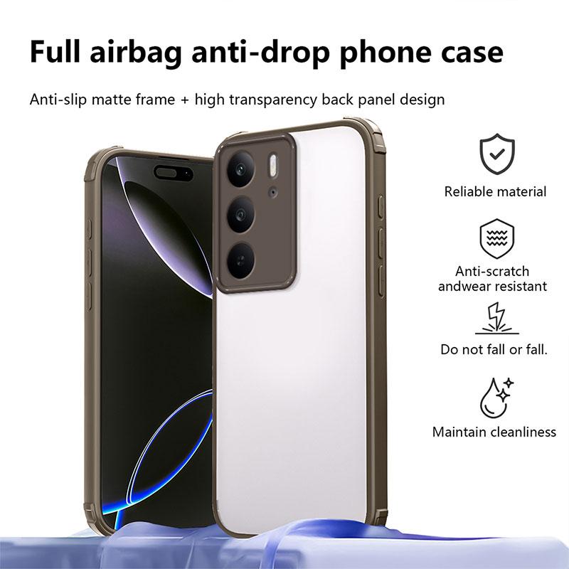 

Противоударный чехол для Realme C75 4G 5G Жесткий чехол для OPPO Realme C75 C75x 14X Бампер из ТПУ + ПК Защитная накладка RealmeC75 Coque Realme 14X